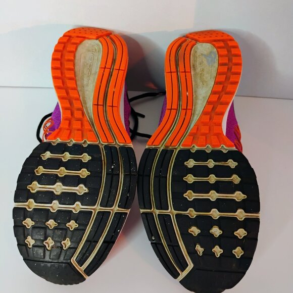 NIKE ZOOM PEGASUS 32 SHIELD RUNNING SHOE PURPLE - BLACK - WHITE SIZE 8.5 - Picture 4 of 8